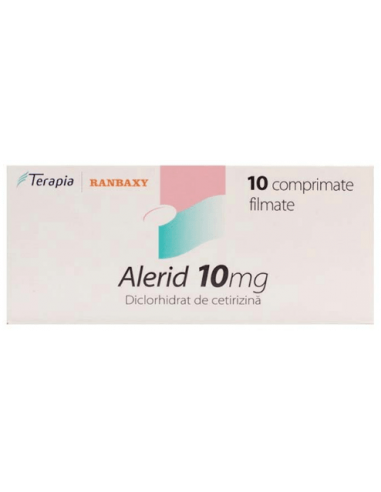 Alerid 10 mg, 10 comprimate, Terapia - ALERGII - TERAPIA