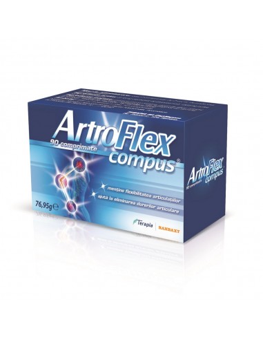 ArtroFlex compus, 90 comprimate, Terapia - ARTICULATII-SI-SISTEM-OSOS - TERAPIA