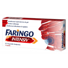 Faringo Intensiv 8, 75 mg, 16 pastile, Terapia