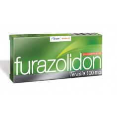 Furazolidon 100mg, 20 comprimate, Terapia