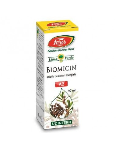 Biomicin solutie, A2, 10 ml, Fares - IMUNITATE - FARES