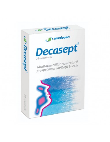 Decasept, 24 comprimate, Amniocen -  - AMNIOCEN DISTRIBUTIE SRL