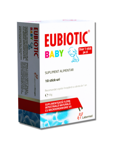 Eubiotic Baby, 10 stickuri, Labormed -  - ALVOGEN 