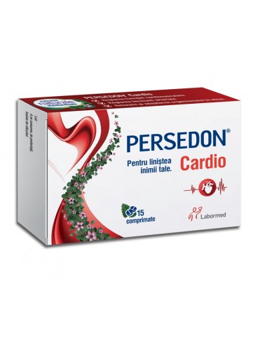 Persedon Cardio, 15 comprimate - AFECTIUNI-CARDIOVASCULARE - ALVOGEN 