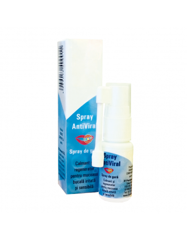 Spray antiviral pentru cavitatea bucala, 15 ml, Plantamed - HERPES-AFTE-SI-LEZIUNI-BUCALE - 3F PLANTAMED SRL