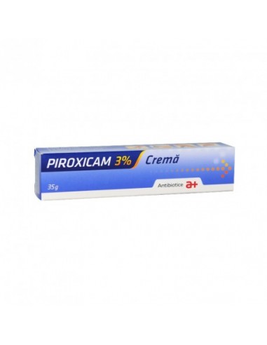 Piroxicam, 3% crema 35 g, Antibiotice SA - ARTICULATII-SI-SISTEM-OSOS - ANTIBIOTICE