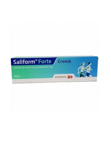 Saliform Forte Crema, 100g, Antibiotice SA - ARTICULATII-SI-SISTEM-OSOS - ANTIBIOTICE