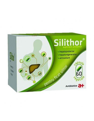 Silithor, 60 capsule, Antibiotice SA - HEPATOPROTECTOARE - ANTIBIOTICE