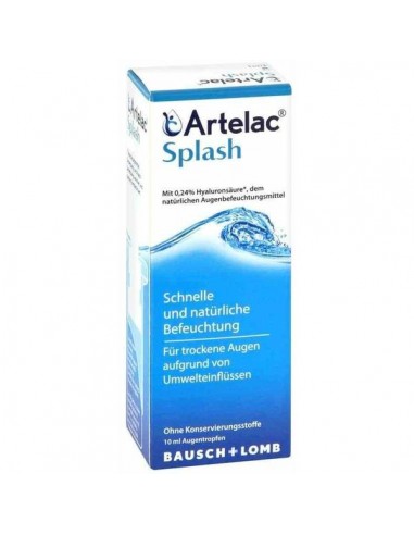 Artelac Splash MDO Picaturi oftalmice, 10 ml, Bausch Lomb - AFECTIUNI-ALE-OCHILOR - BAUSCH & LOMB