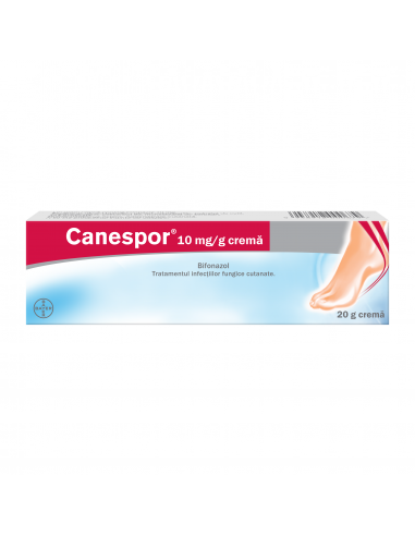 CANESPOR 10 mg/g crema, produs antifungic, 20g, Bayer -  - BAYER