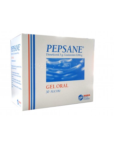 Pepsane gel, 30 plicuri, Rosa Phyto Pharma - STOMAC-SI-ACIDITATE - BIESSEN PHARMA SRL