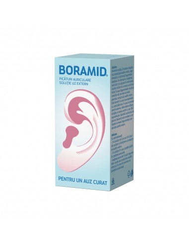 Boramid Solutie auriculara, 10 ml, Biofarm - AFECTIUNI-ALE-URECHII - BIOFARM