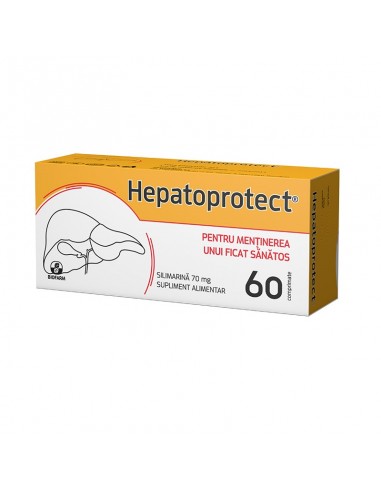 Hepatoprotect, 60 comprimate, Biofarm - HEPATOPROTECTOARE - BIOFARM