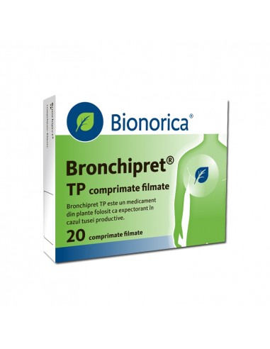 Bronchipret, 20 comprimate, Bionorica - TUSE-CU-SECRETII - BIONORICA SE