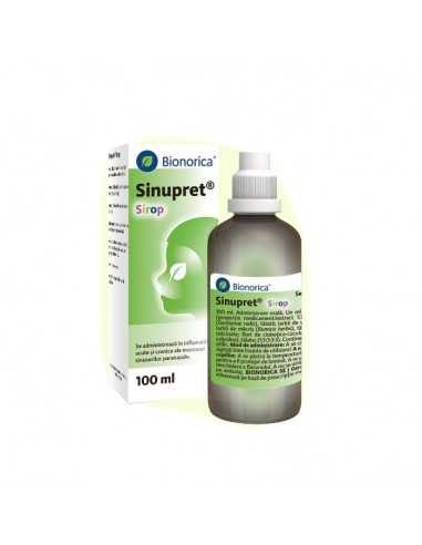 Sinupret sirop, 100 ml, Bionorica - NAS-INFUNDAT - BIONORICA SE