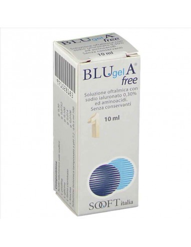 Blu Gel A 0, 3% Free - Solutie oftalmica, 10 ml, Bio Soft Italia - AFECTIUNI-ALE-OCHILOR - BIOSOOFT