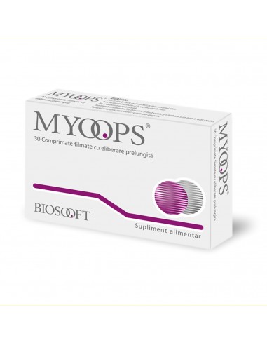 Myoops, 30 comprimate, Biosooft - AFECTIUNI-ALE-OCHILOR - BIOSOOFT