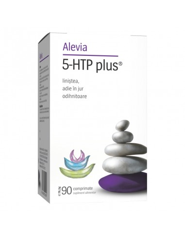 5-HTP Plus, 90 comprimate, Alevia - STRES-SI-SOMN - ALEVIA