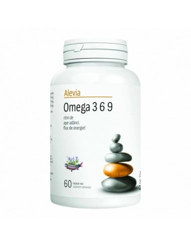 Omega 3 6 9, 60 capsule, Alevia - COLESTEROL - ALEVIA