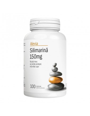 Silimarina 150mg, 100 comprimate, Alevia - HEPATOPROTECTOARE - ALEVIA