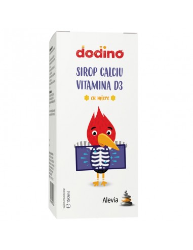 Dodino sirop calciu vitamina D3, Alevia - VITAMINE-SI-MINERALE - ALEVIA