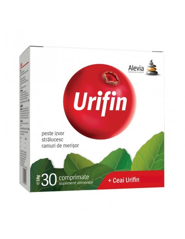 Urifin, 30 comprimate, Alevia - INFECTII-URINARE - ALEVIA