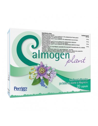 Calmogen Plant, 20 capsule, Omega Pharma - STRES-SI-SOMN - GSK SRL OMEGA PHARMA