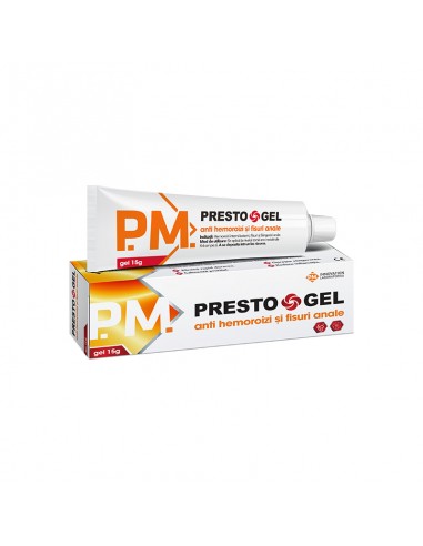 Prestogel, 15 g - HEMOROIZI - H.I.P.HEALTH INNOVATION PHARMA LTD