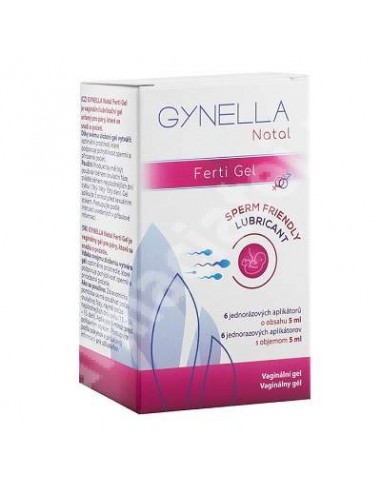 Gel lubrifiant Gynella Natal Ferti, 6 x 5 ml, Heaton - AFECTIUNI-GENITALE - HEATON K.S