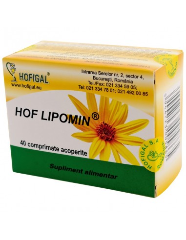 Hof Lipomin, 40 comprimate, Hofigal -  - HOFIGAL