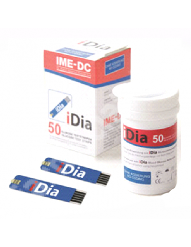 Teste glicemie - iDia, 50 bucati, IME-DC - TESTE-GLICEMIE - IME-DC DIABET SRL