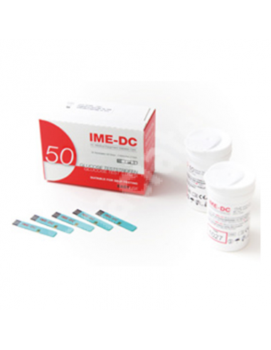 Teste glicemie, 50 bucati, IME-DC - TESTE-GLICEMIE - IME-DC DIABET SRL