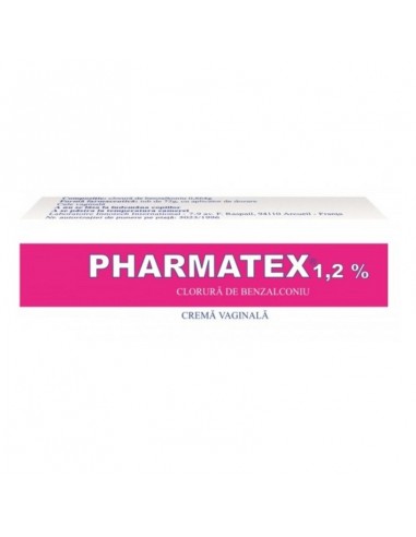 Pharmatex 1.2% crema vaginala, 72 g, Innotech - AFECTIUNI-GENITALE - INNOTECH