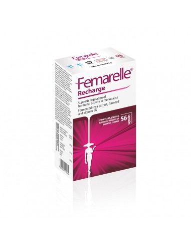 Femarelle Recharge, 56 capsule - PROBIOTICE-SI-PREBIOTICE - INSTITUT ALLERGOSAN PHARMAZEUTISCHE