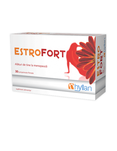 EstroFort, 30 comprimate,  Hyllan - MENOPAUZA-SI-PREMENOPAUZA - HYLLAN