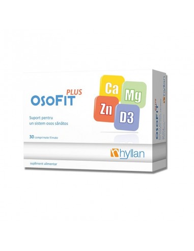 Osofit Plus, 30 comprimate, Hyllan Pharma - ARTICULATII-SI-SISTEM-OSOS - HYLLAN
