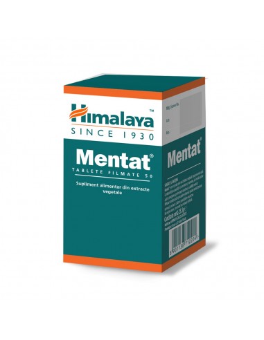 Mentat, 50 tablete, Himalaya - MEMORIE-SI-CONCENTRARE - HIMALAYA