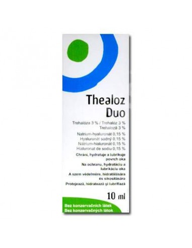 Thealoz Duo, solutie oftalmica,  10 ml, Thea - AFECTIUNI-ALE-OCHILOR - LABORATOIRES THEA