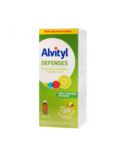Alvityl Defenses + vitamina D,  150 ml, Urgo - VITAMINE-SI-MINERALE - URGO