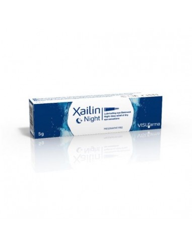 Xailin Night, unguent oftalmic lubrifiant 5 g, VISUfarma - AFECTIUNI-ALE-OCHILOR - VISUFARMA