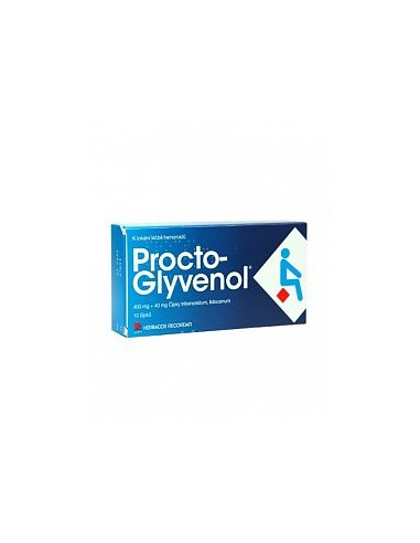 Procto-Glyvenol, 10 supozitoare, Novartis - HEMOROIZI - RECORDATI S.P.A.
