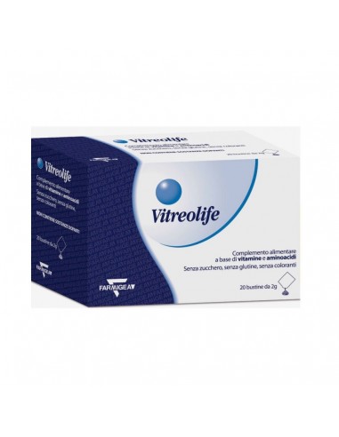 Vitreolife, 20 plicuri, Farmigea - AFECTIUNI-ALE-OCHILOR - RIDAS OPTIC