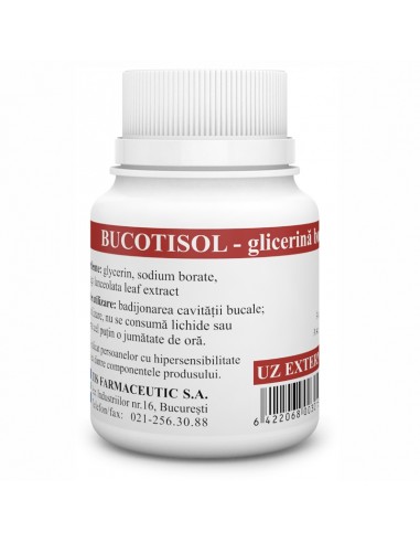 Bucotisol glicerina boraxata 10%, 25 ml, Tis - HERPES-AFTE-SI-LEZIUNI-BUCALE - TIS FARMACEUTIC