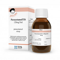Paracetamol Tis, 120 mg/5ml, 100 ml, Tis