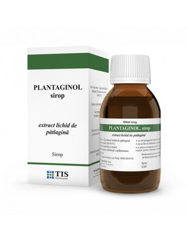 Plantaginol sirop, 120 g, Tis - TUSE - TIS FARMACEUTIC