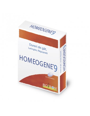 Homeogene 9, 60 comprimate,  Boiron - RAGUSEALA - BOIRON