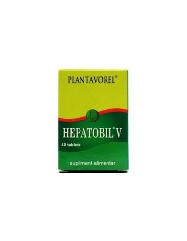 Hepatobil, 40 comprimate, Plantavorel - AFECTIUNI-BILIARE - PLANTAVOREL
