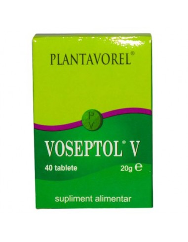Voseptol, 40comprimate, Plantavorel - DURERE-DE-GAT - PLANTAVOREL