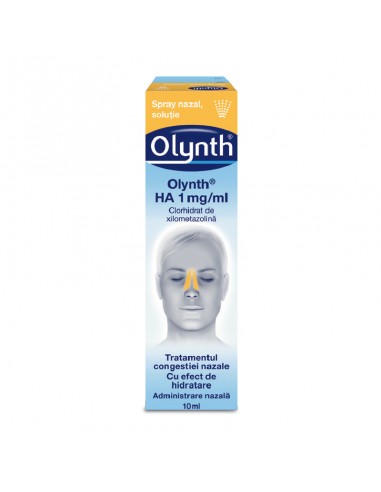 Olynth HA 0.1%, spray 10ml - NAS-INFUNDAT - CILAG GMBH INTERNATIONAL DIVISIN JOHNSON&JOHNSON CONSUMER