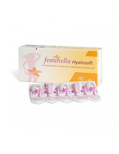 Feminella Hyalosoft, 10 comprimate vaginale - AFECTIUNI-GENITALE - CSC PHARMACEUTICALS HANDELS GMBH